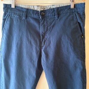 Men's Quick Silver Navy Blue Pants, straight leg, size 32,